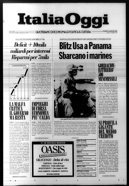 Italia oggi : quotidiano di economia finanza e politica